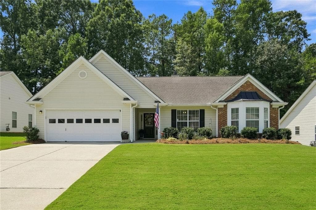 3 bedroom, 2 bathroom, 2,108 sq ft single family residence sold at 1003 Noble Oak Court, Lawrenceville, GA 30046