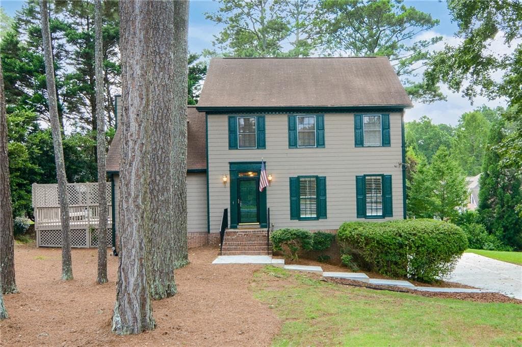 4 bedroom, 3 bathroom, 2,118 sq ft single family residence for sale at 4601 Jones Bridge Circle, Peachtree Corners, GA 30092
