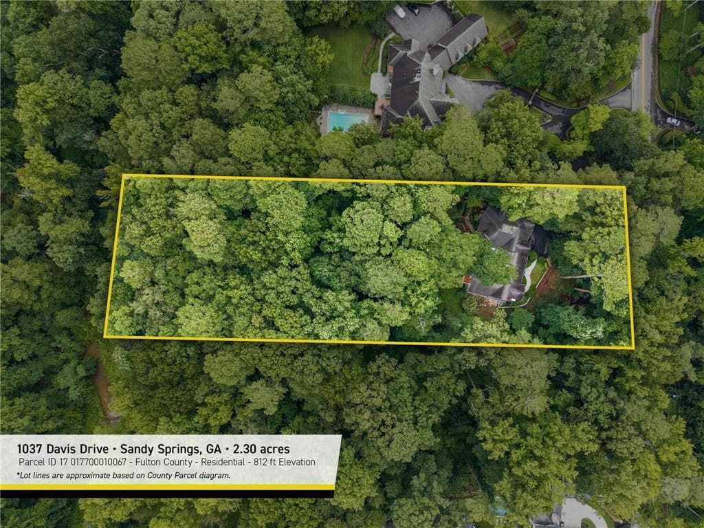 5 bedroom, 5 bathroom home for sale at 1037 Davis Drive, Sandy Springs, GA