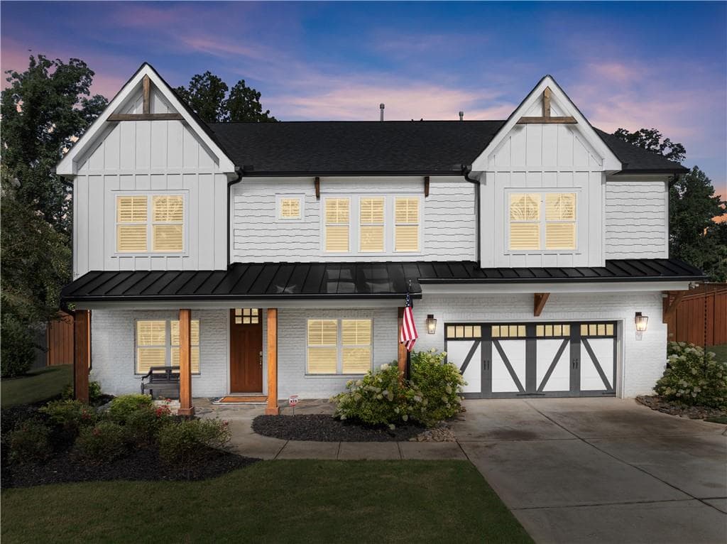 4 bedroom, 5 bathroom, 3,908 sq ft single family residence under contract at 5490 Little Mill Road, Buford, GA 30518 — photo 2