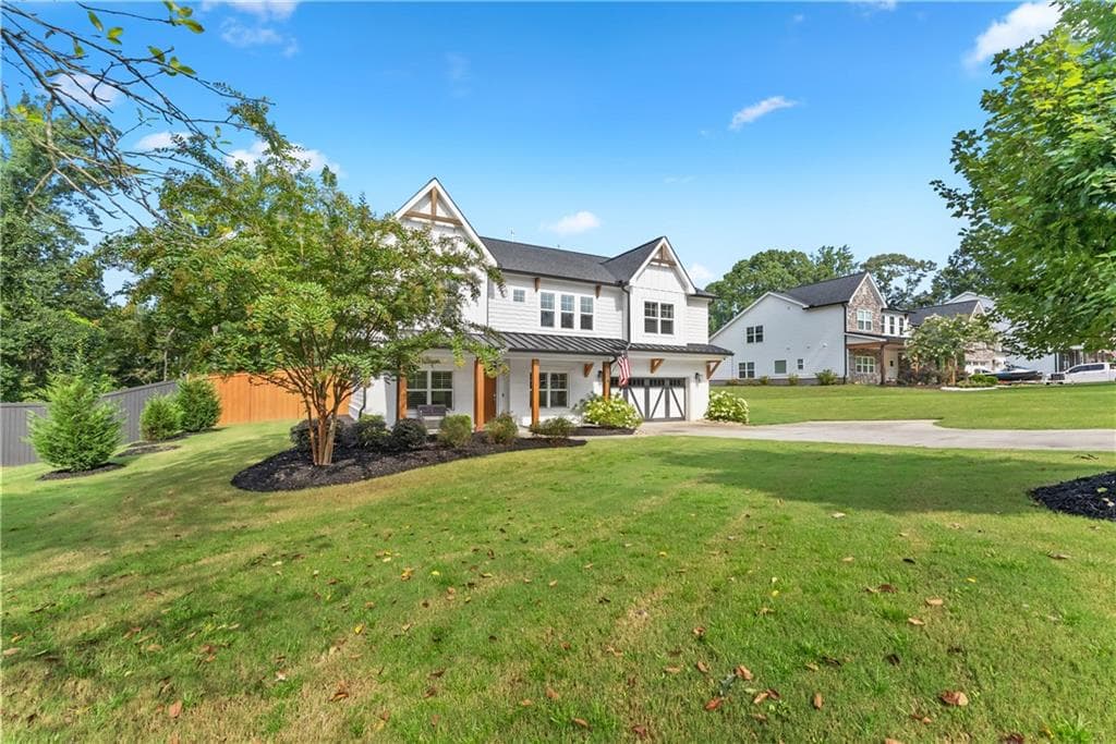 4 bedroom, 5 bathroom, 3,908 sq ft single family residence under contract at 5490 Little Mill Road, Buford, GA 30518 — photo 4