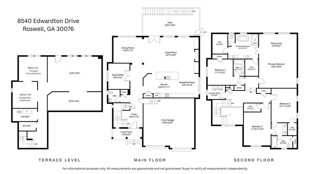 4 bedroom, 4 bathroom, 4,790 sq ft single family residence under contract at 8540 Edwardton Drive, Roswell, GA 30076 — photo 2