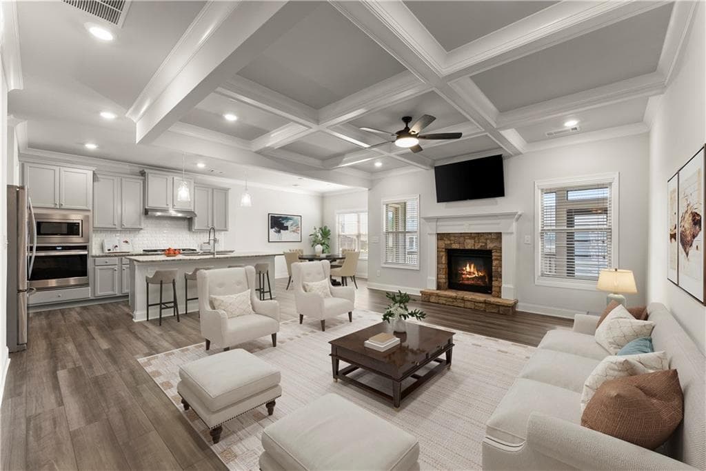 5 bedroom, 4 bathroom, 3,013 sq ft single family residence for sale at 7129 Birch View Court, Flowery Branch, GA 30542 — photo 7