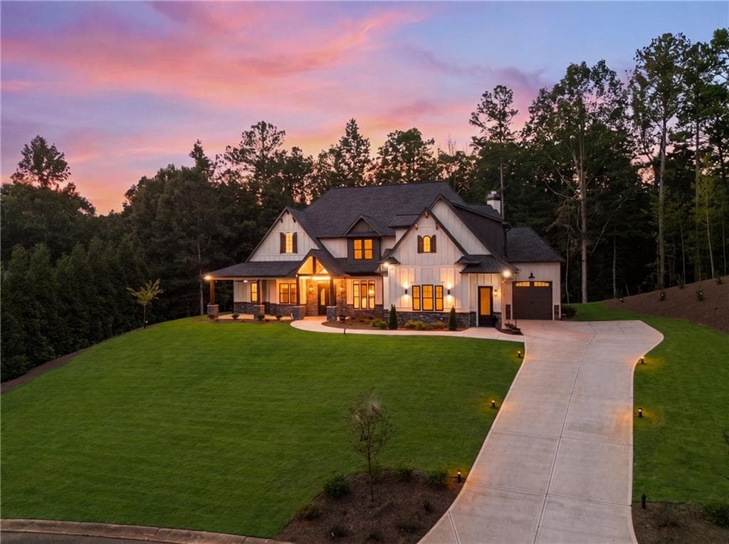 4 bedroom, 4 bathroom, 4,919 sq ft single family residence for sale at 146 Lakeside Drive, Dawsonville, GA 30534