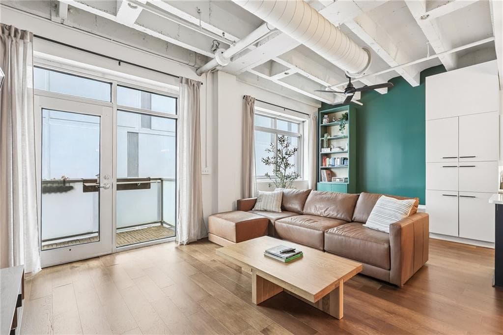 2 bedroom, 2 bathroom, 1,330 sq ft condominium for sale at 805 Peachtree Street 411, Atlanta, GA 30308
