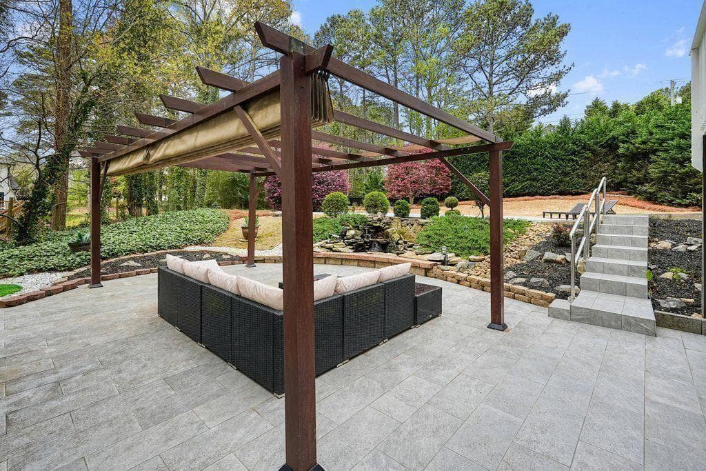 6 bedroom, 5 bathroom, 3,369 sq ft single family residence for sale at 4110 Providence Square, Alpharetta, GA 30009 — photo 1 of 75