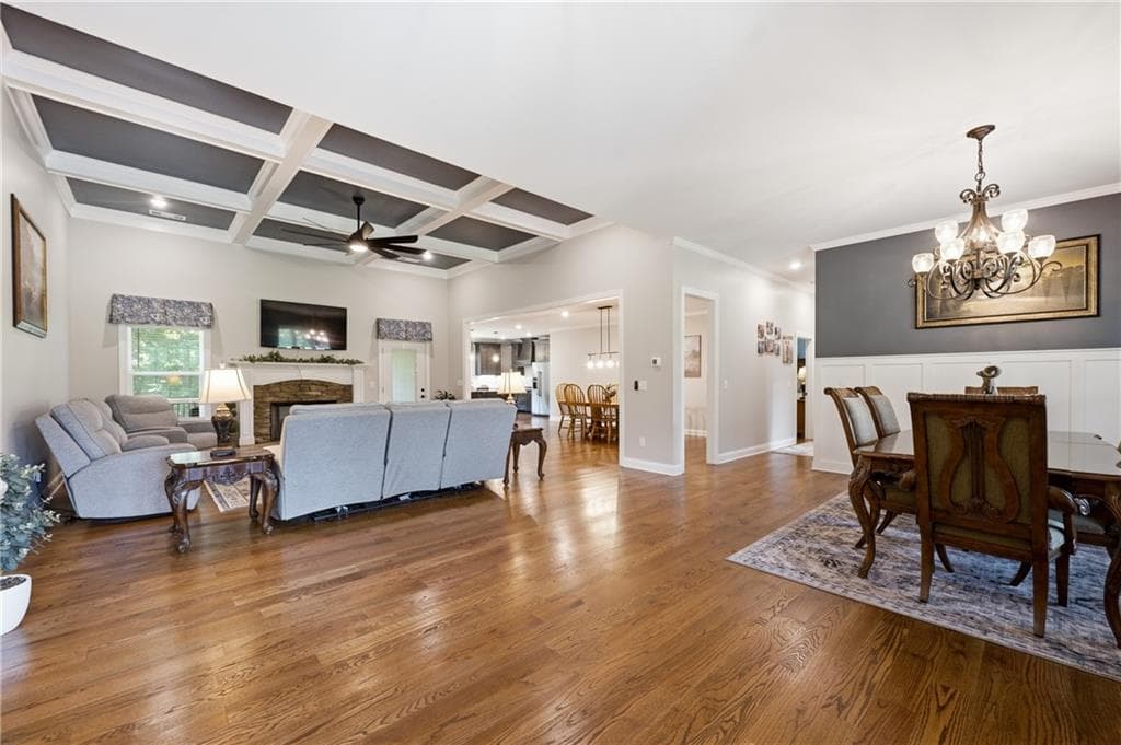 4 bedroom, 3 bathroom, 4,111 sq ft single family residence for sale at 8149 Kelly Bridge Road, Dawsonville, GA 30534 — photo 6