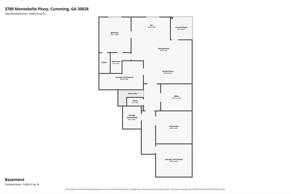 4 bedroom, 4 bathroom, 4,295 sq ft single family residence under contract at 3780 Montebello Parkway, Cumming, GA 30028 — photo 8