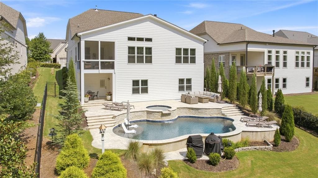 4 bedroom, 4 bathroom, 4,295 sq ft single family residence under contract at 3780 Montebello Parkway, Cumming, GA 30028 — photo 2