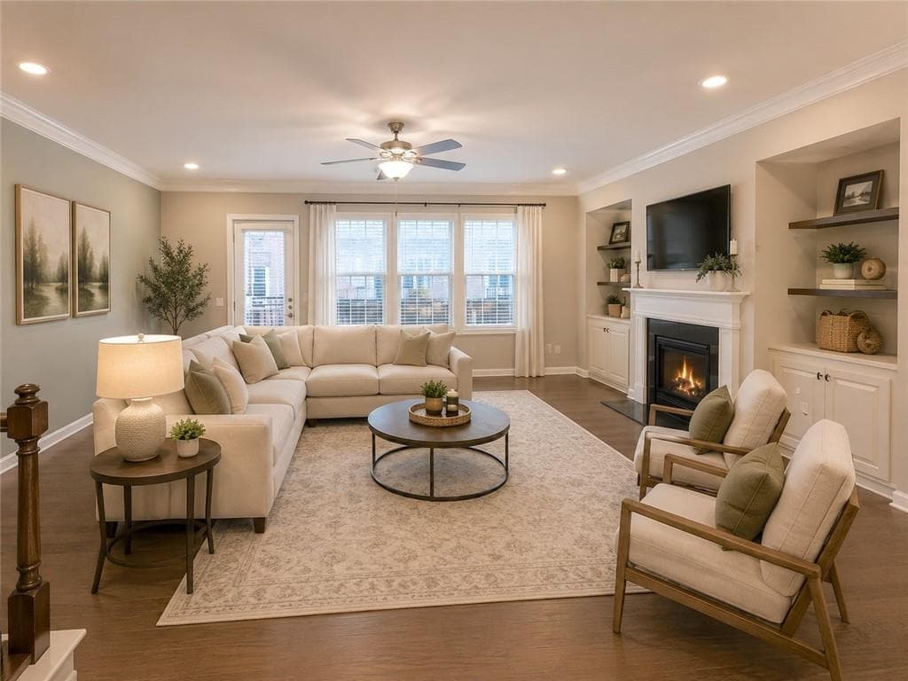4 bedroom, 4 bathroom, 2,525 sq ft townhouse for rent at 404 Caravelle Walk, Alpharetta, GA 30005 for $3,800 a month — photo 4