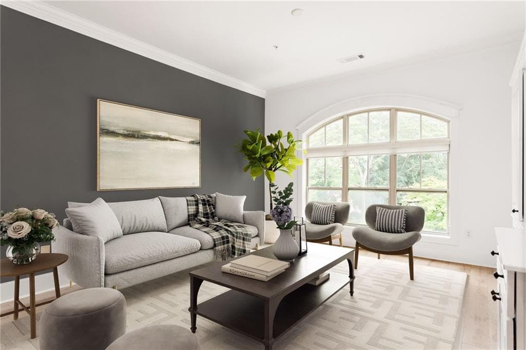 1 bedroom, 1 bathroom, 916 sq ft condominium for sale at 625 Piedmont Avenue 3002, Atlanta, GA 30308 — photo 1 of 47
