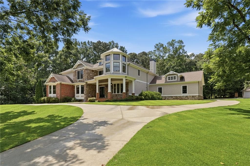 5 bedroom, 6 bathroom, 6,279 sq ft single family residence for sale at 112 Overlook Circle, Dawsonville, GA 30534