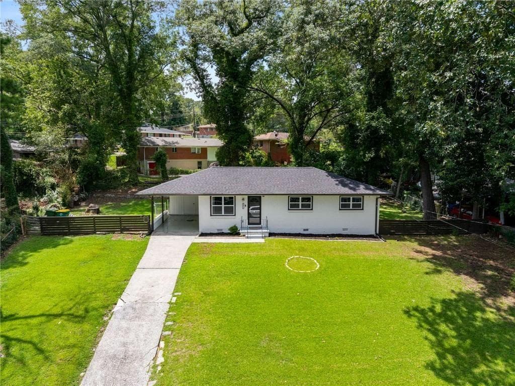 3 bedroom, 2 bathroom, 1,092 sq ft single family residence for sale at 4317 Brookside Drive, Forest Park, GA 30297 — photo 2