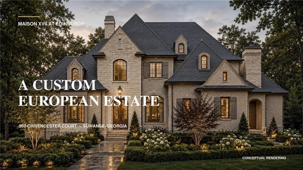 6 bedroom, 7 bathroom, 7,482 sq ft single family residence for sale at 960 Chivencester Court, Suwanee, GA 30024