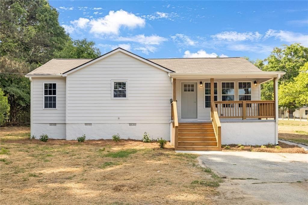 3 bedroom, 2 bathroom, 1,200 sq ft single family residence sold at 3460 NE Zingara Road, Conyers, GA 30012