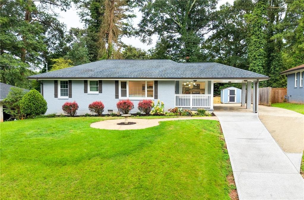 3 bedroom, 3 bathroom, 1,409 sq ft single family residence for sale at 1988 Mark Trail, Decatur, GA 30032