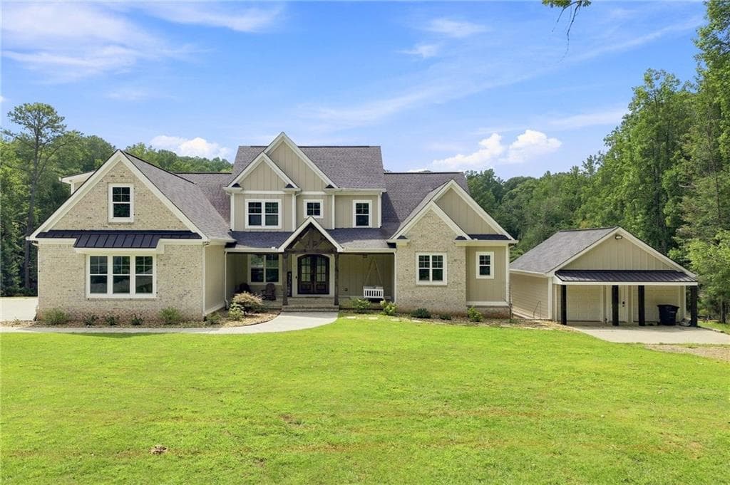7 bedroom, 6 bathroom, 10,400 sq ft single family residence for sale at 1782 Worley Road, Ball Ground, GA 30107 — photo 2