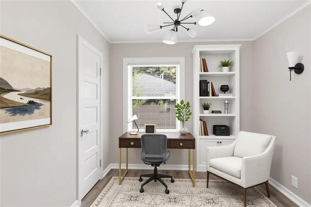 3 bedroom, 1 bathroom, 916 sq ft single family residence under contract at 1693 Concord Drive, Marietta, GA 30060 — photo 6