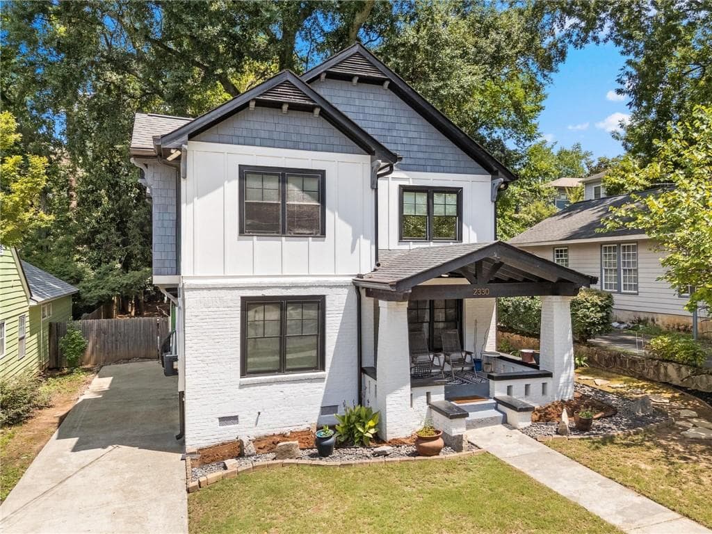 4 bedroom, 3 bathroom, 2,016 sq ft single family residence for sale at 2330 1st Avenue, Atlanta, GA 30317 — photo 1 of 53