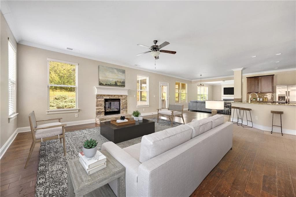 5 bedroom, 4 bathroom, 4,447 sq ft single family residence for sale at 910 Southfork Drive, Loganville, GA 30052 — photo 10
