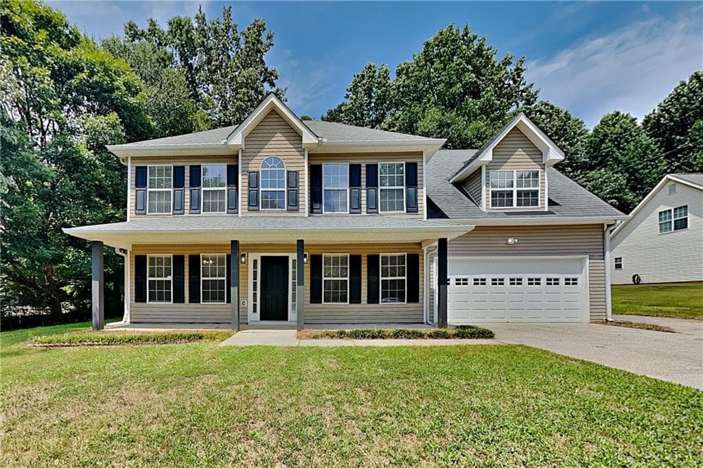 3 bedroom, 3 bathroom, 2,498 sq ft single family residence for rent at 7318 Coral Lake Drive, Flowery Branch, GA 30542 for $2,300 a month — photo 1 of 20