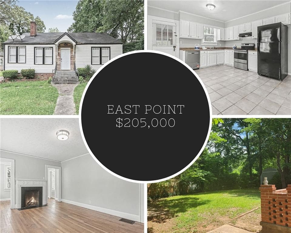 3 bedroom, 2 bathroom, 1,373 sq ft single family residence for sale at 1461 Clermont Avenue, East Point, GA 30344