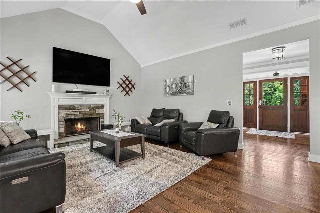3 bedroom, 4 bathroom, 3,035 sq ft single family residence for sale at 1919 Pilgrim Mill Circle, Cumming, GA 30041 — photo 8