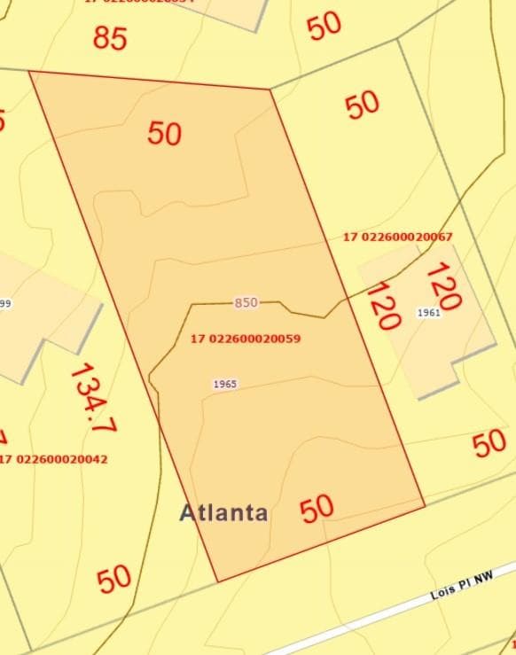 single family residence for sale at 1965 Lois Place, Atlanta, GA 30318 — photo 1 of 2