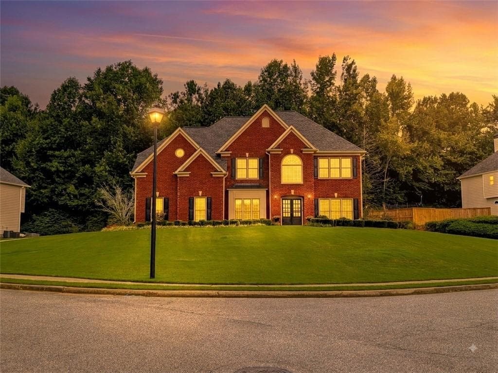 6 bedroom, 4 bathroom, 3,337 sq ft single family residence for sale at 1110 Sienna Drive, Cumming, GA 30040 — photo 1 of 95
