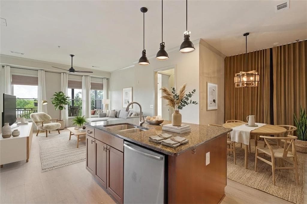 2 bedroom, 2 bathroom, 1,339 sq ft condominium for sale at 360 Chambers Street 210, Woodstock, GA 30188