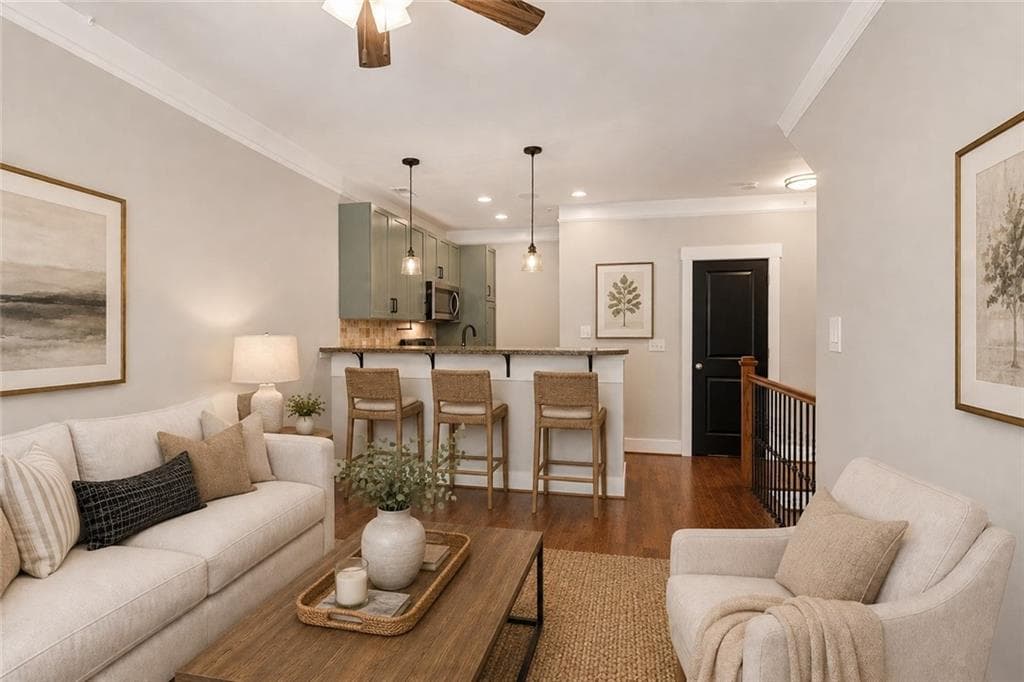 2 bedroom, 3 bathroom, 1,239 sq ft townhouse for sale at 221 Semel Circle 260, Atlanta, GA 30309 — photo 7