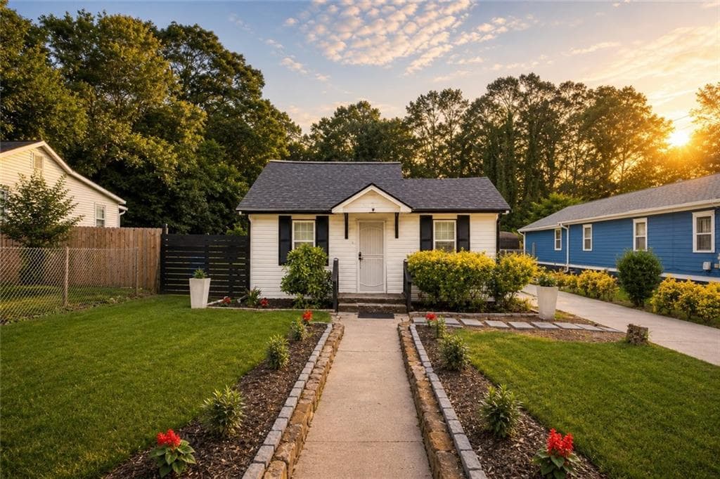 3 bedroom, 2 bathroom, 1,025 sq ft single family residence for sale at 2100 Tiger Flowers Drive, Atlanta, GA 30314