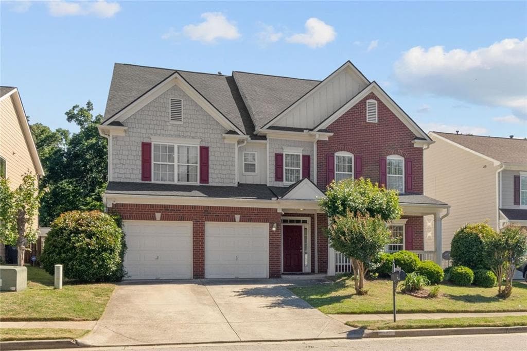 7 bedroom, 4 bathroom, 3,955 sq ft single family residence for sale at 4049 Amberleigh Trace, Gainesville, GA 30507 — photo 1 of 49