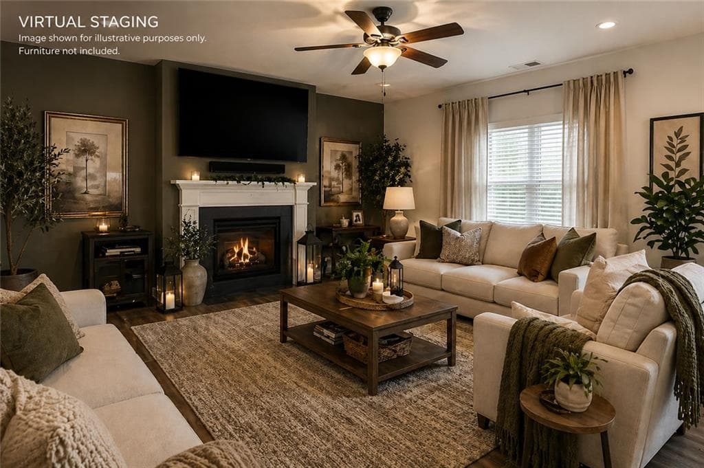 4 bedroom, 4 bathroom, 3,632 sq ft single family residence under contract at 151 Prominence Court, Canton, GA 30114 — photo 8