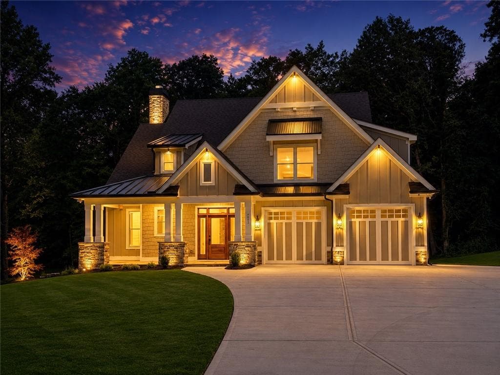 5 bedroom, 5 bathroom, 3,241 sq ft single family residence for sale at 7085 Vaughn Road, Canton, GA 30115