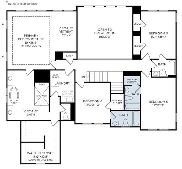 5 bedroom, 5 bathroom, 3,808 sq ft single family residence for sale at 3495 Austin Michael Lane, Cumming, GA 30028 — photo 3