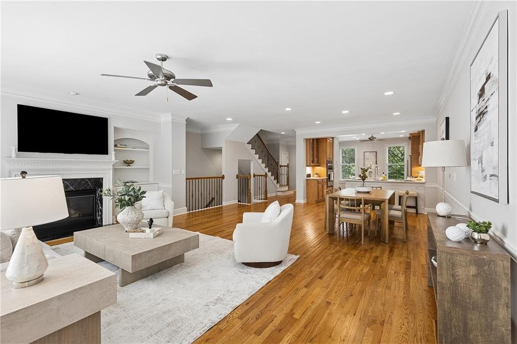 3 bedroom, 4 bathroom, 2,952 sq ft townhouse for sale at 4305 Village Green Drive, Roswell, GA 30075