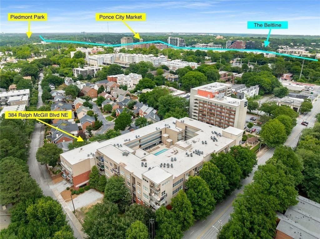 1 bedroom, 1 bathroom, 745 sq ft condominium for sale at 384 Ralph McGill Boulevard 123, Atlanta, GA 30312 — photo 2