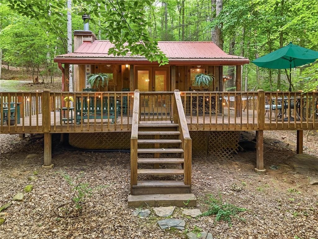 1 bedroom, 1 bathroom, 840 sq ft single family residence for sale at 167 Mangums Trail, Blue Ridge, GA 30513