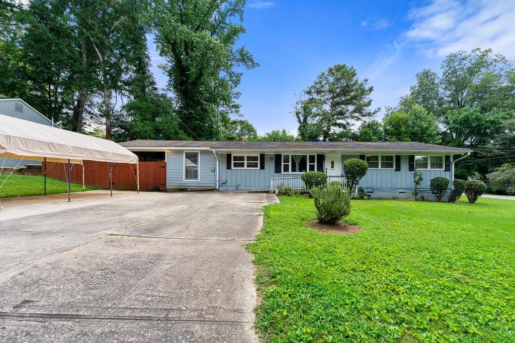4 bedroom, 2 bathroom, 1,225 sq ft single family residence under contract at 803 Port A Prince Court, Forest Park, GA 30297