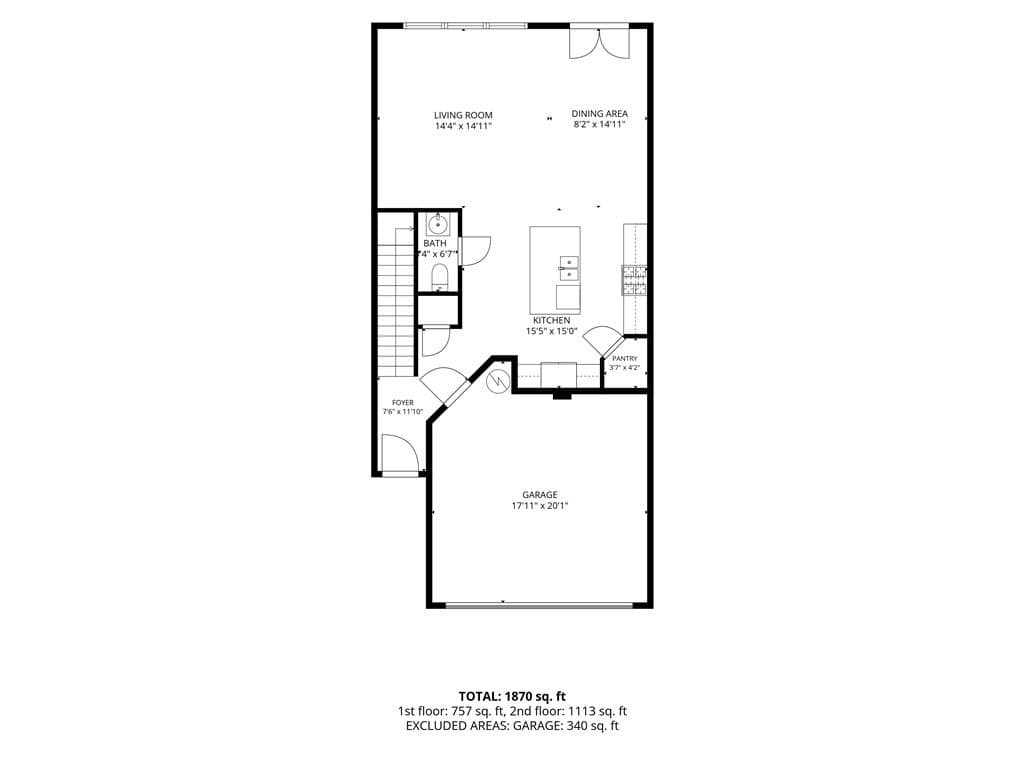 3 bedroom, 3 bathroom, 1,940 sq ft townhouse for sale at 1946 Frisco Way, Suwanee, GA 30024 — photo 2
