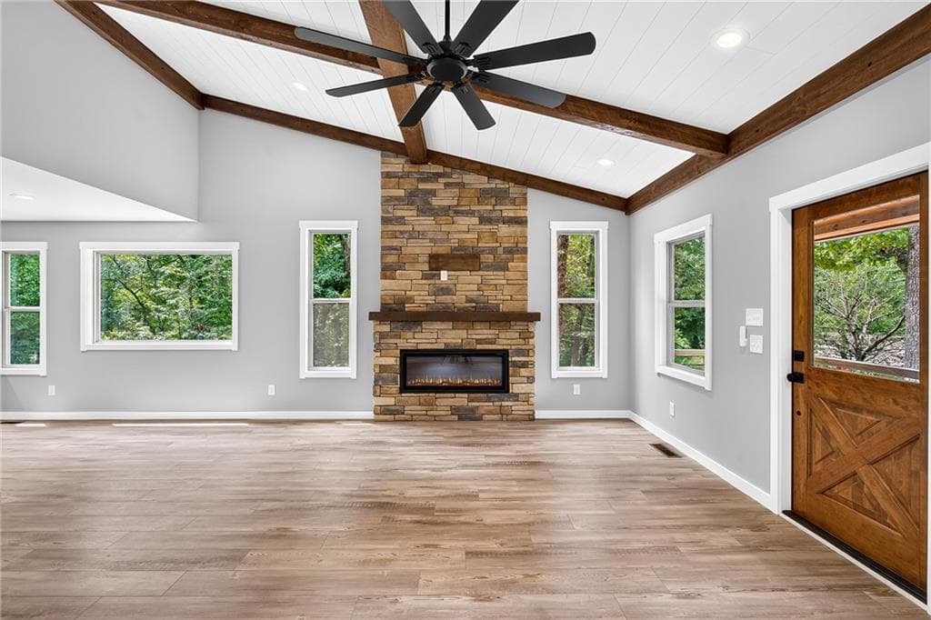 2 bedroom, 3 bathroom, 1,320 sq ft single family residence for sale at 287 Lakeview Circle, Morganton, GA 30560 — photo 3
