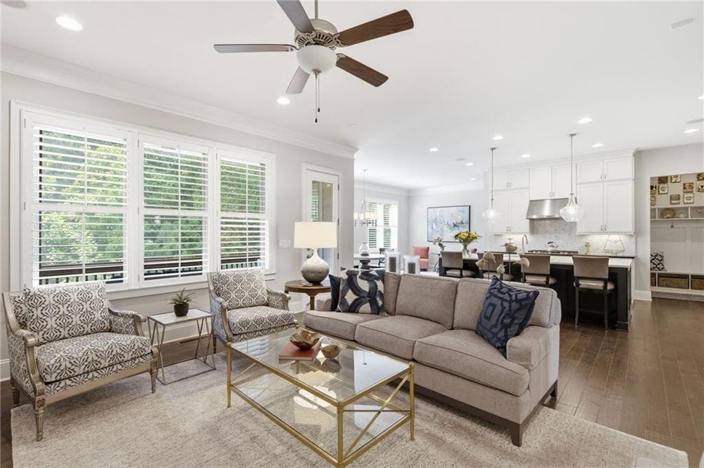 4 bedroom, 5 bathroom, 5,000 sq ft townhouse under contract at 2006 Heyward Way, Alpharetta, GA 30009 — photo 8