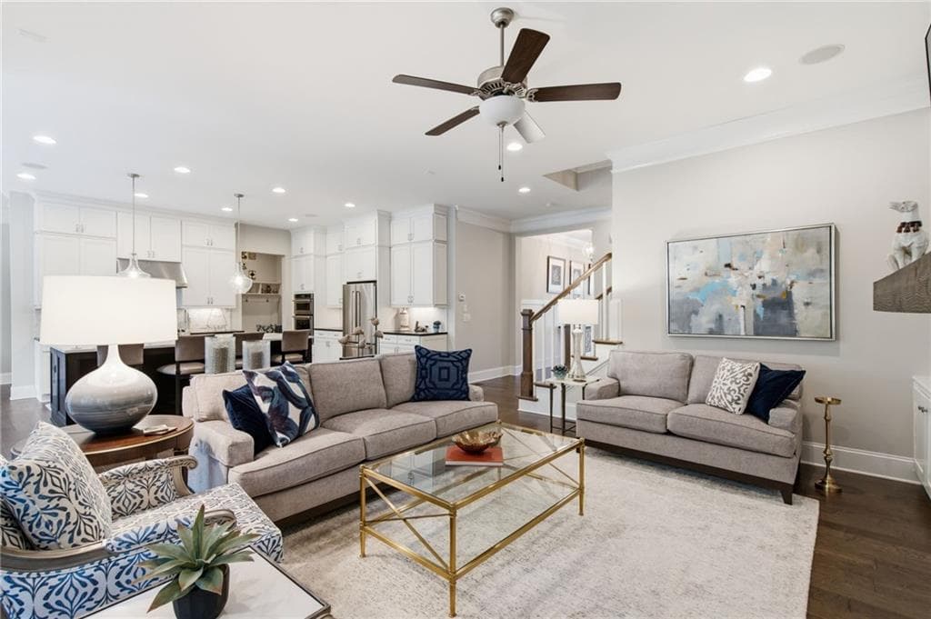 4 bedroom, 5 bathroom, 5,000 sq ft townhouse under contract at 2006 Heyward Way, Alpharetta, GA 30009 — photo 9