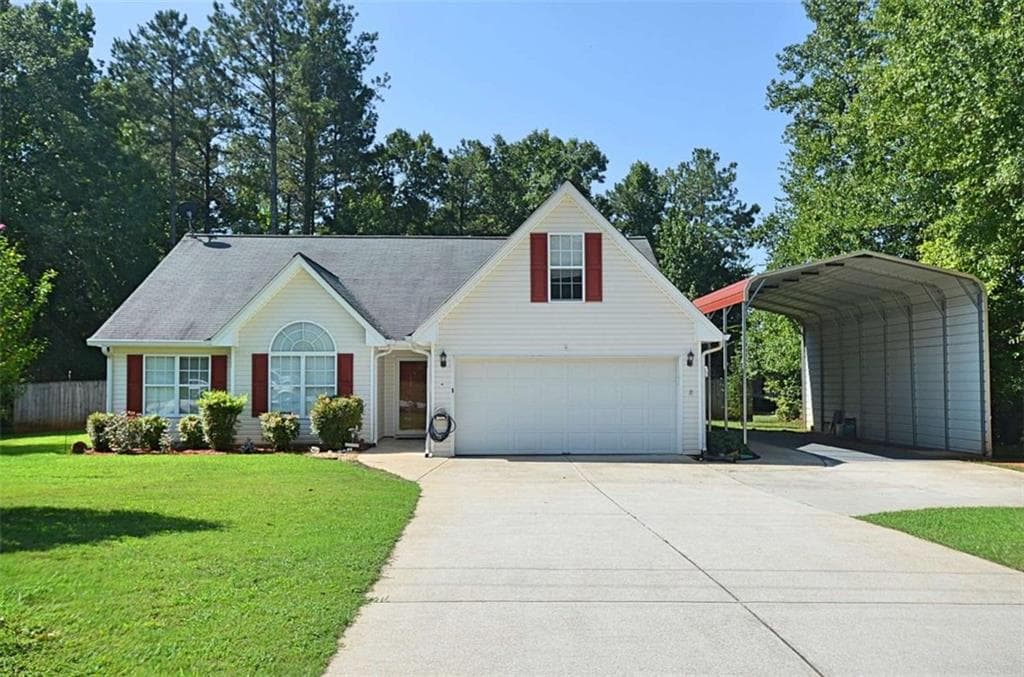 3 bedroom, 2 bathroom, 1,733 sq ft single family residence under contract at 45 Crooked Creek Way, Covington, GA 30016