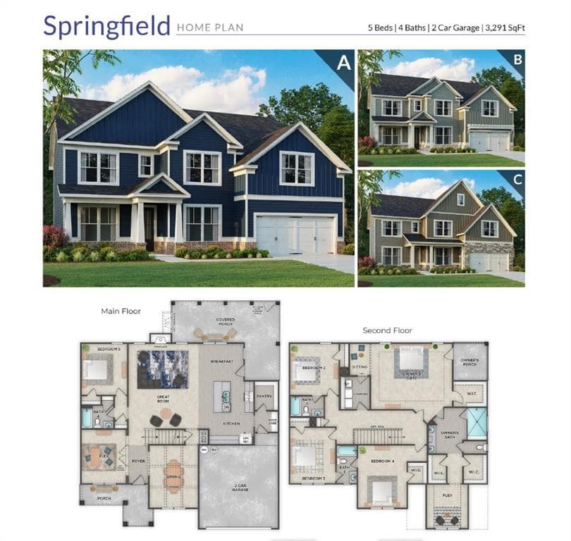 6 bedroom, 5 bathroom, 3,291 sq ft single family residence under contract at 111 Blossom Lane Circle, Calhoun, GA 30153 — photo 2