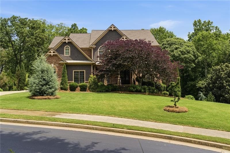 6 bedroom, 7 bathroom, 5,542 sq ft single family residence for sale at 14695 Timber Point, Milton, GA 30004
