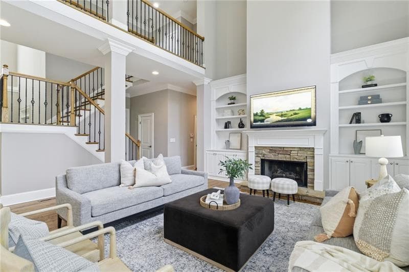 6 bedroom, 7 bathroom, 5,542 sq ft single family residence for sale at 14695 Timber Point, Milton, GA 30004 — photo 2