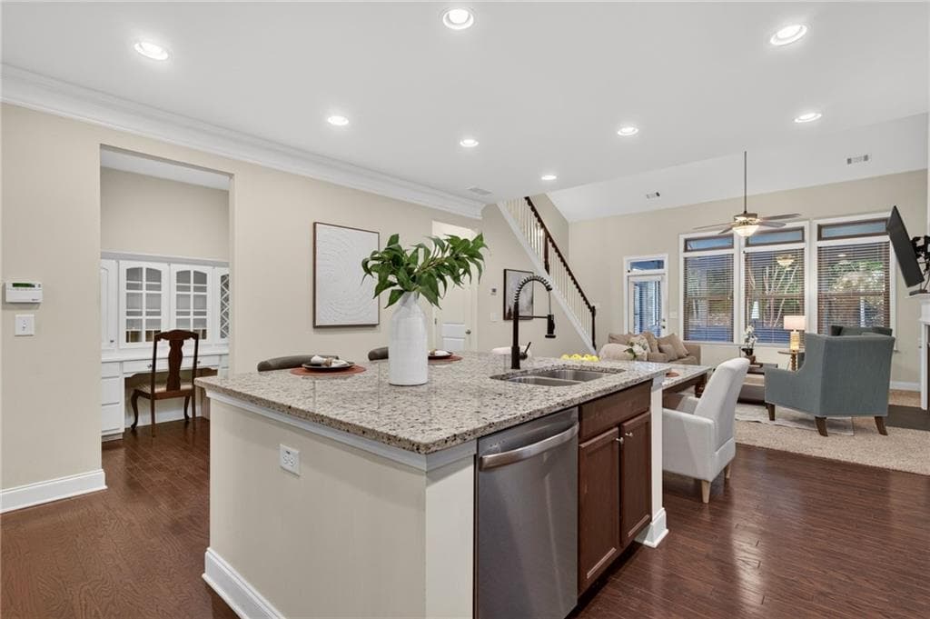 4 bedroom, 4 bathroom, 3,030 sq ft single family residence for sale at 133 Marlow Drive, Woodstock, GA 30188 — photo 10