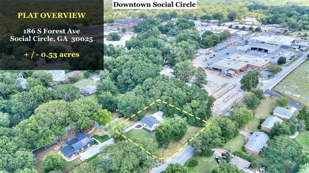 3 bedroom, 1 bathroom, 1,326 sq ft single family residence for sale at 186 S Forest Avenue, Social Circle, GA 30025 — photo 4